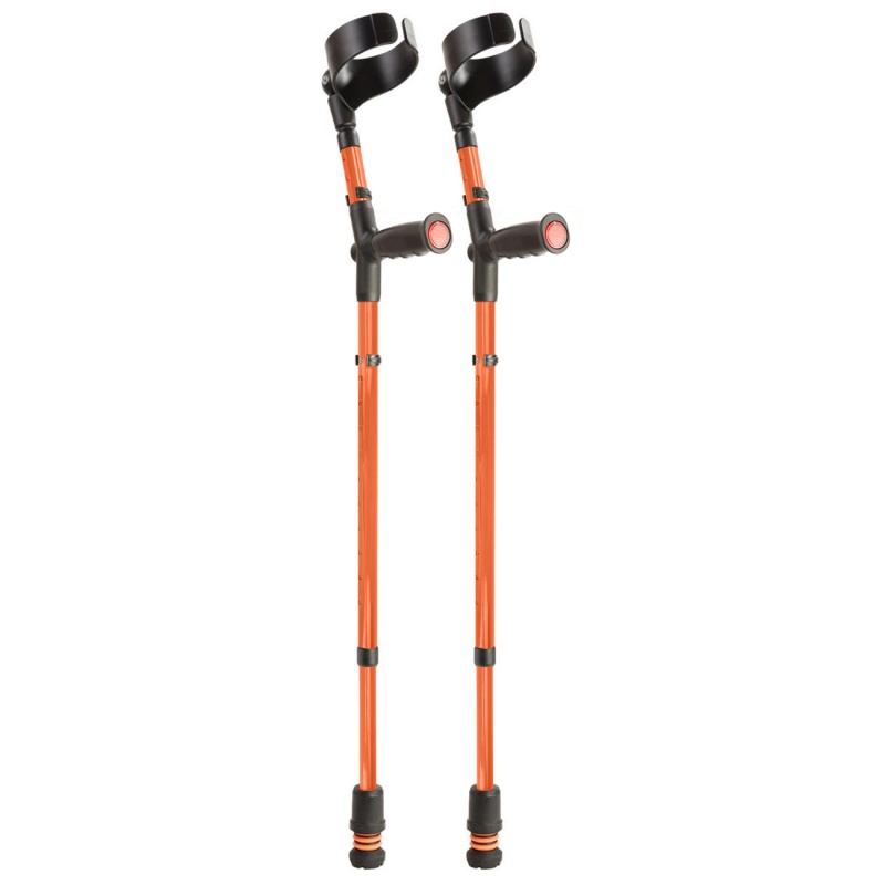 Flexyfoot Standard Closed Cuff Crutches (Pair) Health and Care