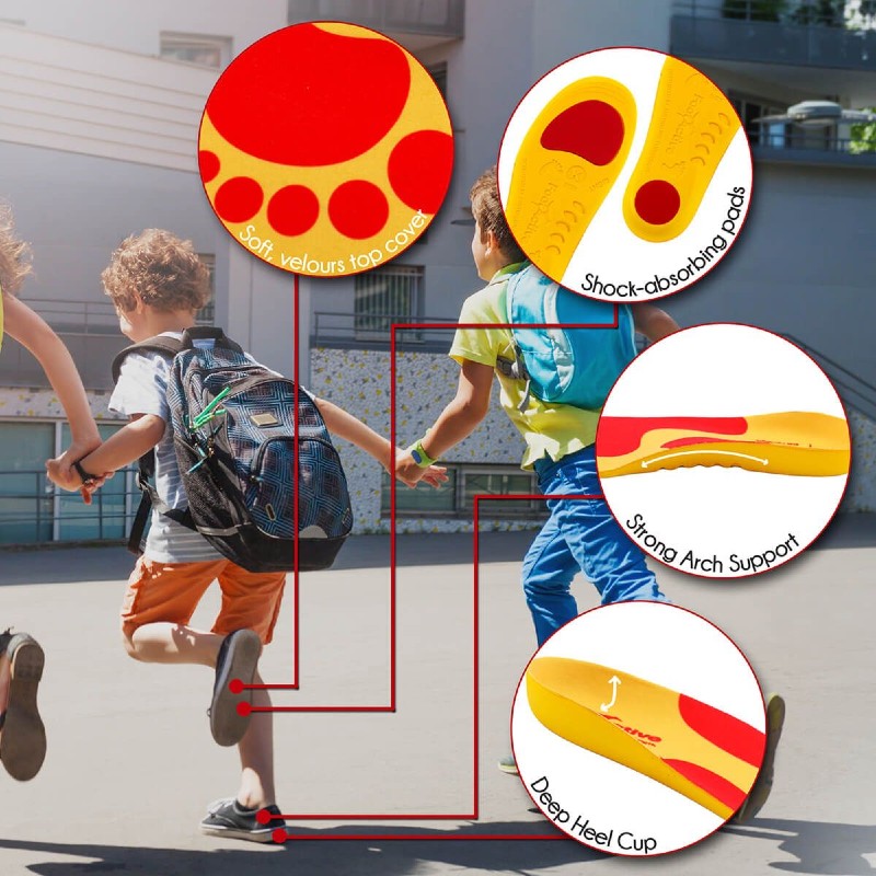Features of the FootActive Kids Insoles