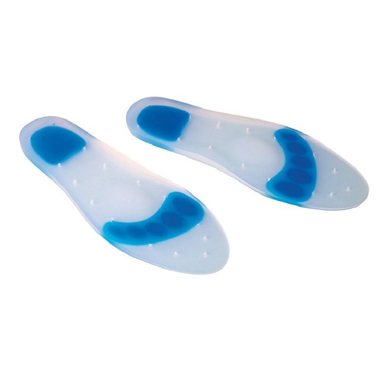 Full Length Silicone Insoles with Metatarsal Pad