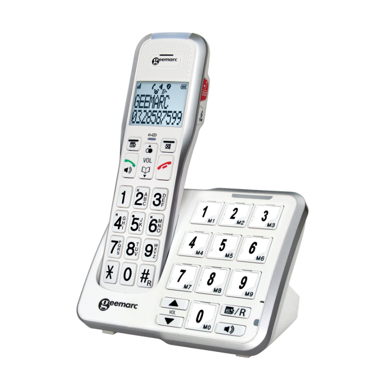 Geemarc AmpliDECT 595 Amplified Cordless Phone Health and Care