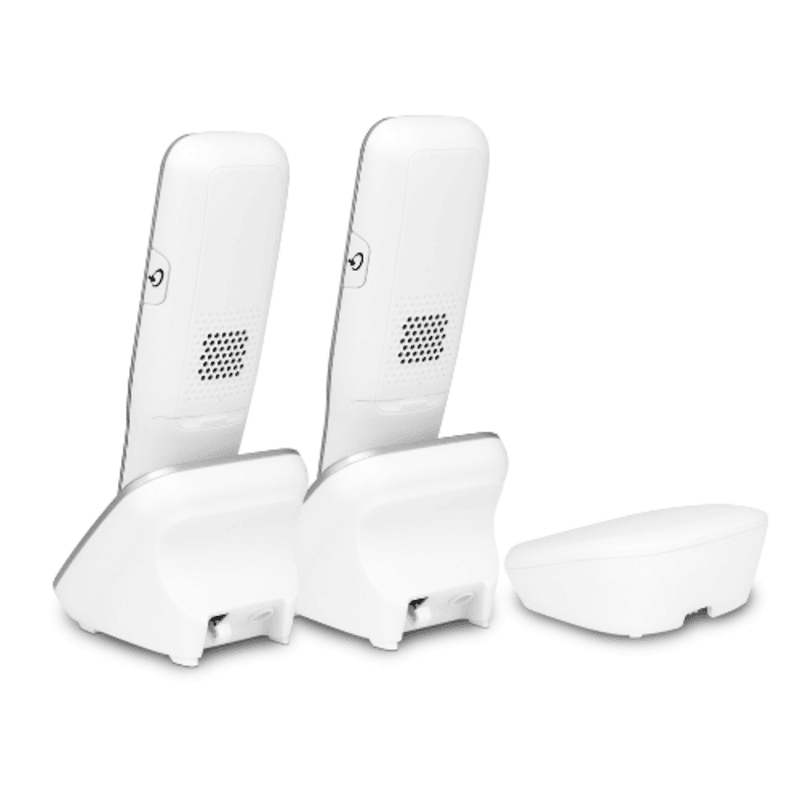 Geemarc Liberty 200 Twin – Home Telephones With Extra Small Dect Base Amplified Cordless Handsets To Be Placed Anywhere In The House