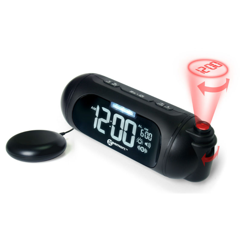 Geemarc Wake'n'Shake Spot Loud Alarm Clock Health and Care
