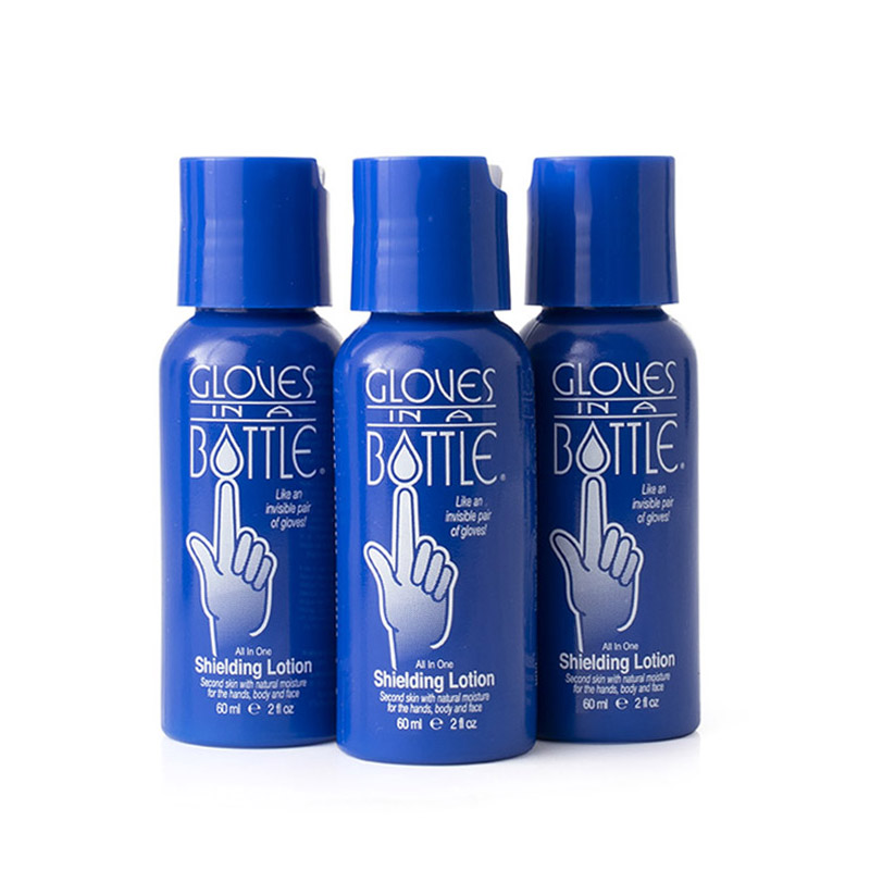 Gloves In A Bottle 60ml Bottles (Pack of 3) Health and Care