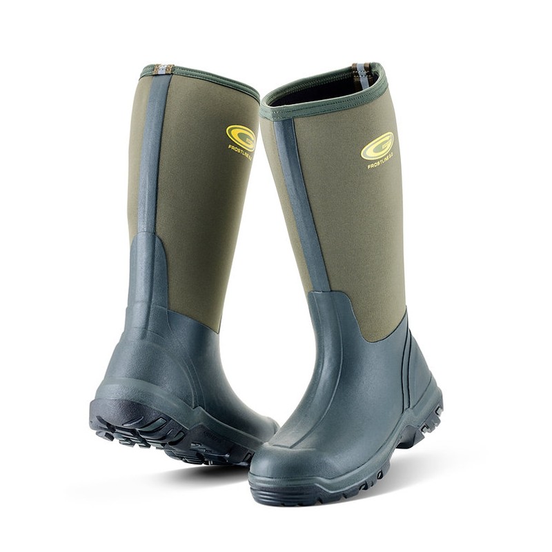 Grubs Frostline Wellington Boots (Green) Health and Care