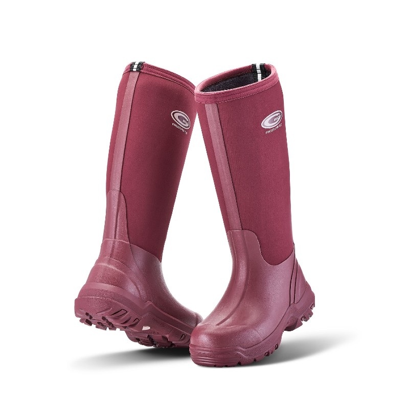 Grubs Frostline Wellington Boots (Red) Health and Care