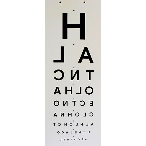 6 Metre Snellen Chart