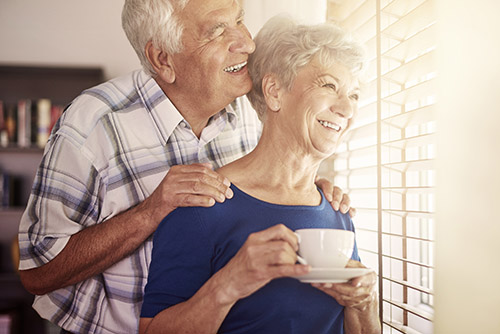 Happy Elderly Couple