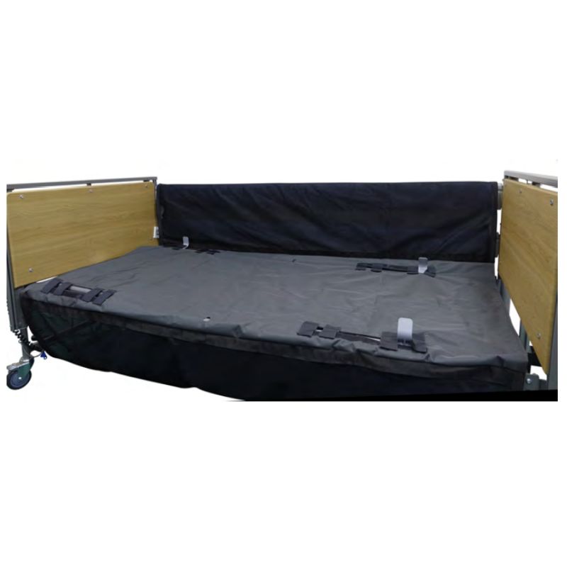 Harvest Anti-Entrapment Bed Bumpers with Net Inserts for Three-Bar Side Rails
