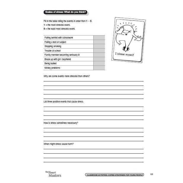 Heart Masters Coping Strategies Cards | Health and Care