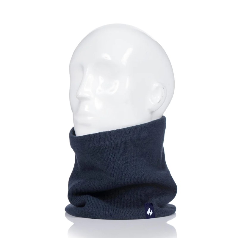 Heat Holders Men's Navy Thermal Neck Warmer Health and Care