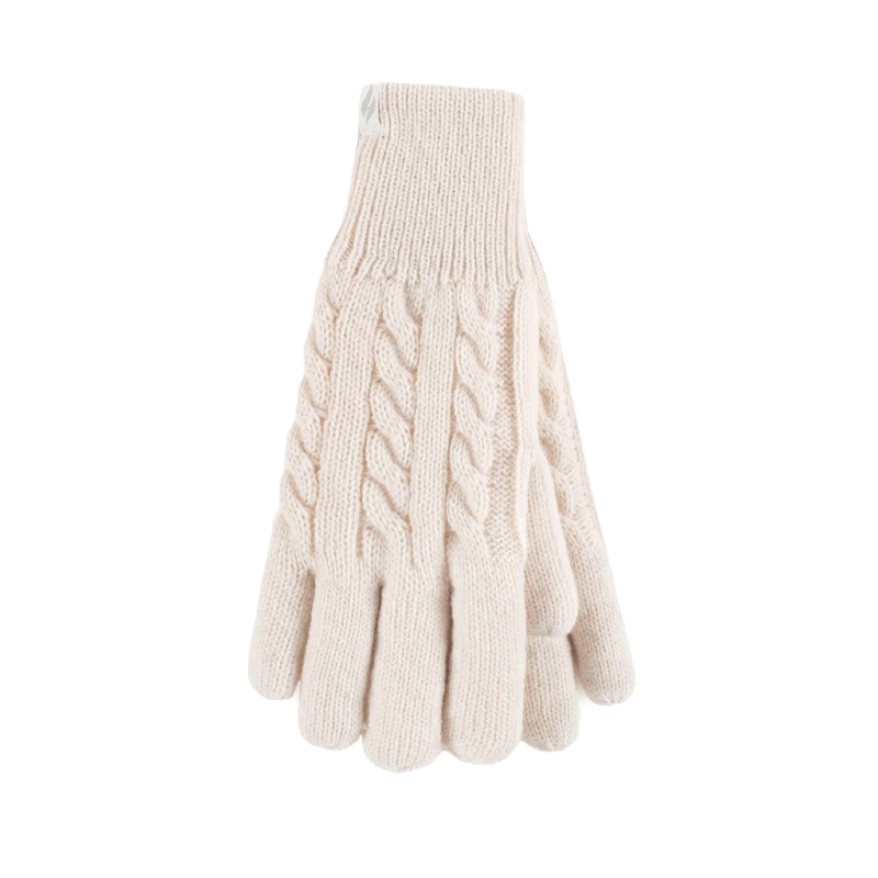 Heat Holders Willow Thermal Gloves (Cream) Health and Care