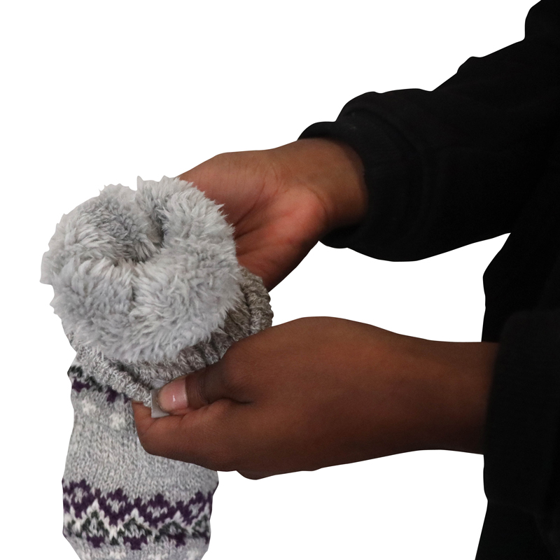 Mittens Light Heat Holders Ladies Light Grey Converter Mittens | Health and Care