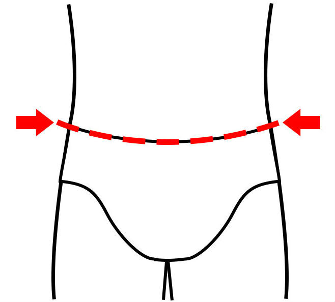 How to measure your hips correctly