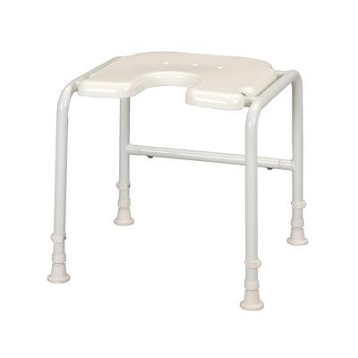 Homecraft Days White Line Shower Stool | Health and Care