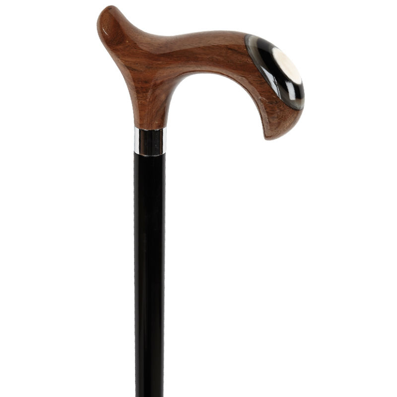 Horn Derby Handle Beech Wood Walking Stick Health and Care