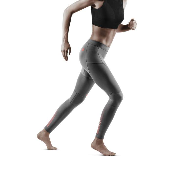 CEP Grey 3.0 Running Compression Tights for Women