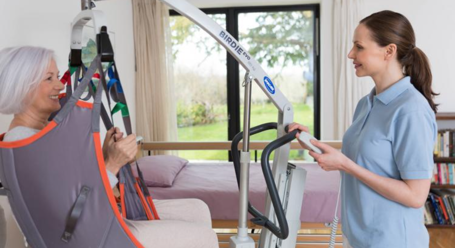 Invacare Birdie Evo Compact Mobile Hoist Health and Care