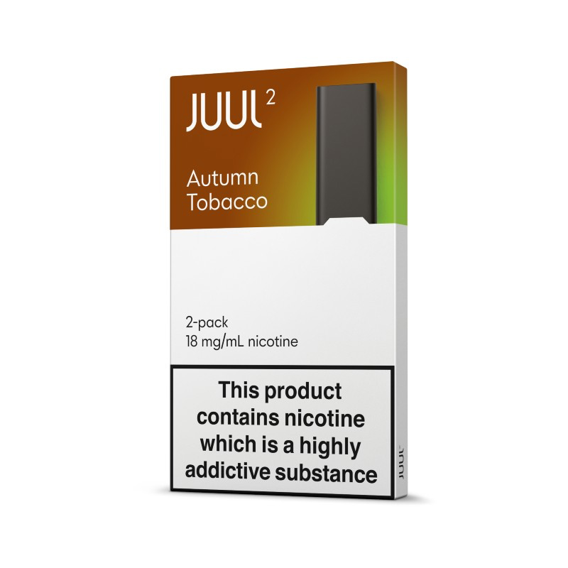 juul 2 refill JUUL2 Autumn Tobacco JUUL2 Pods 18mg 2PCK Color:Mint Green (External Battery) Nicotine - 20mg Shop GeekVape Aegis Nano
