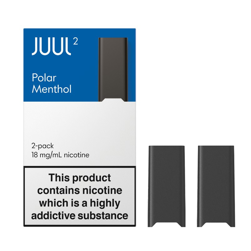 JUUL2 Polar Menthol JUUL Pods 18mg 2PACK Health and Care