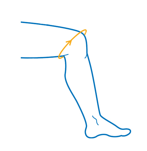 leg sleeve measurement