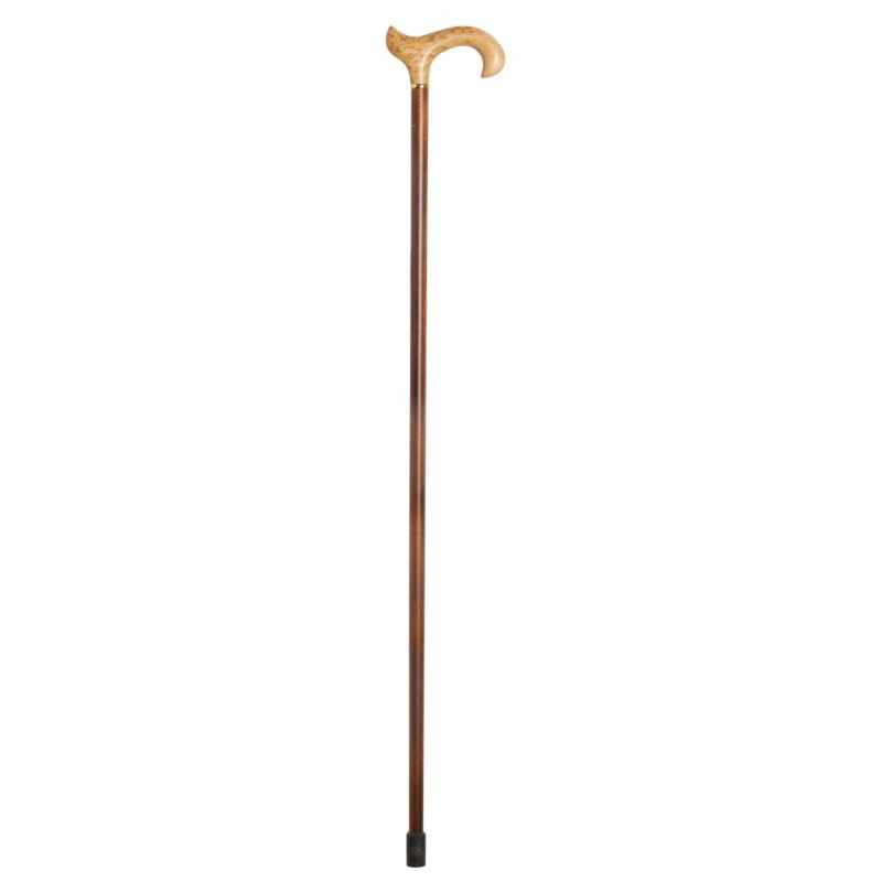 Ladies Birch Derby Cherry Stained Cane Health And Care