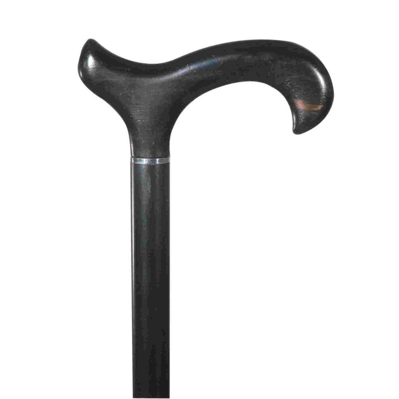 Ladies' Ebony Derby Walking Stick Health and Care