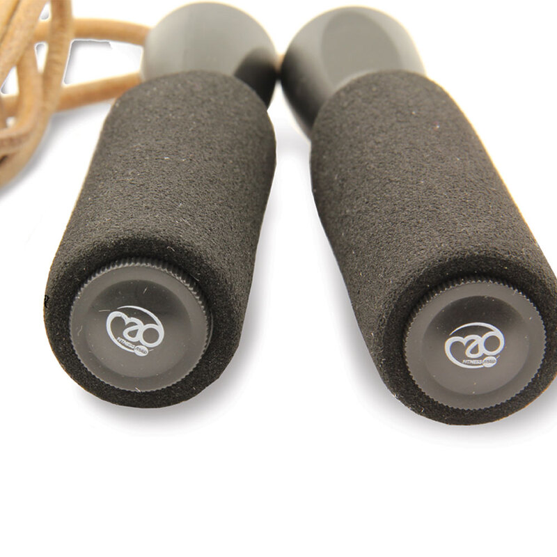 FitnessMad Leather Weighted Jump Rope Health and Care