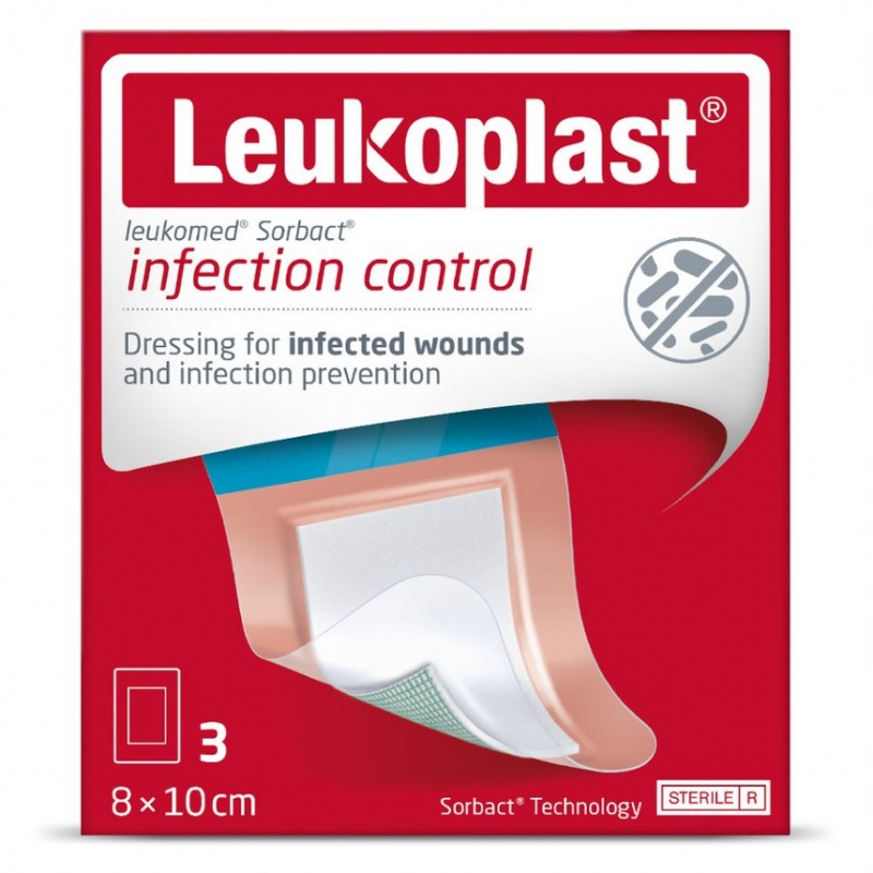 Leukomed Sorbact Waterproof Dressings (3) Health and Care