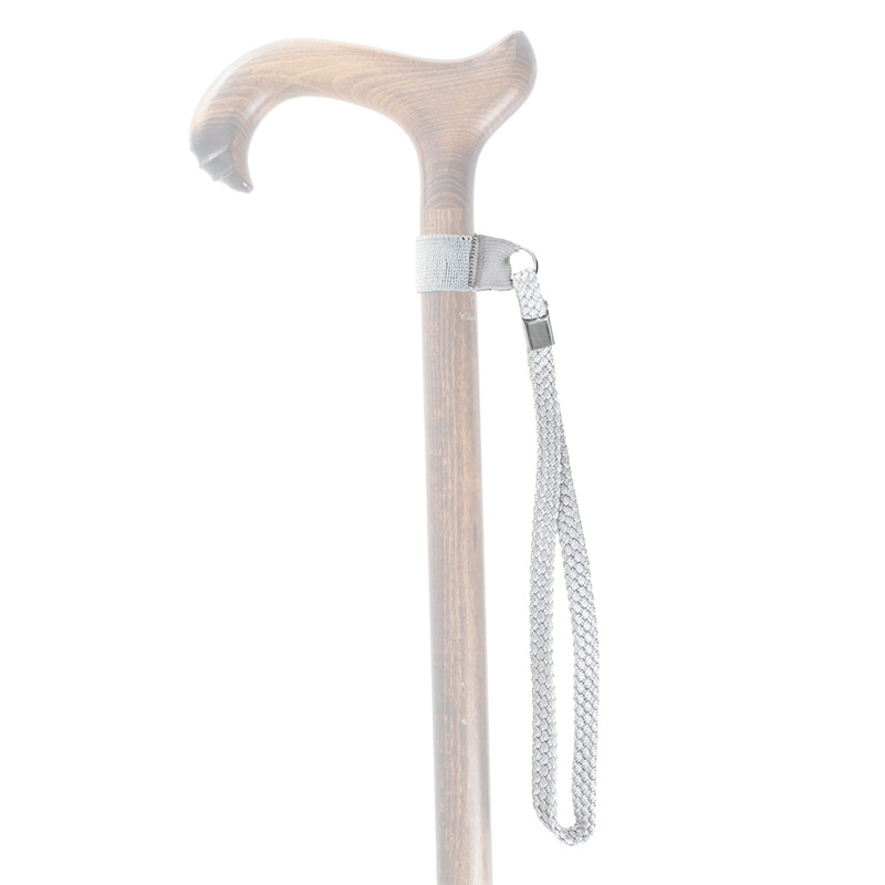 Light Grey Walking Stick Wrist Loop Health and Care