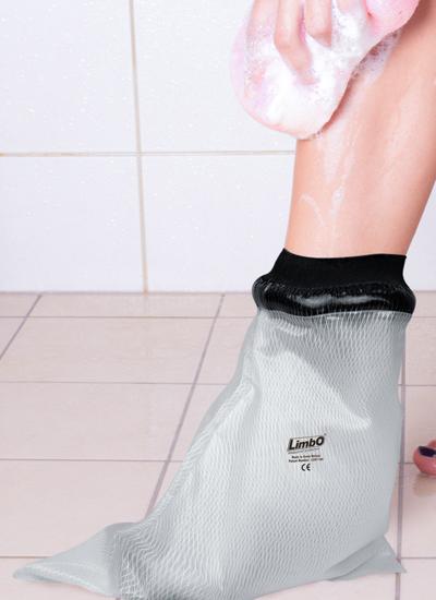 The Limbo Protector Will Keep Your Foot Dry in The Shower Limbo Foot Protector in Shower