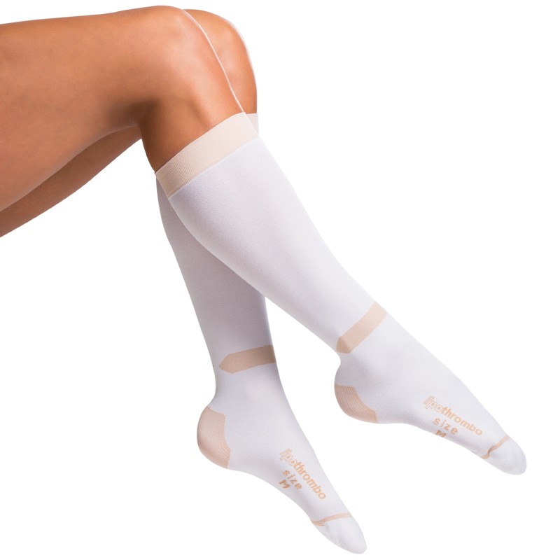 FITLEGS AES Grip Below Knee Anti-Embolism Stockings (Open Toe) - Large  (Pair) : : Everything Else