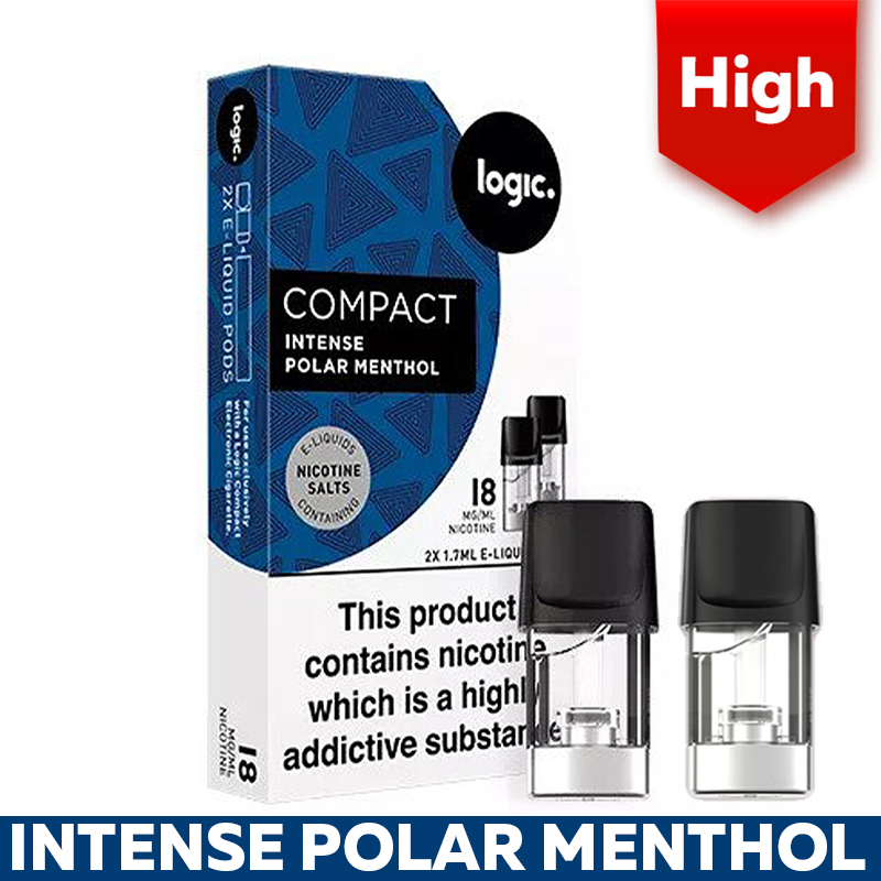 Logic Compact Intense Polar Menthol 18mg Pods Health and Care