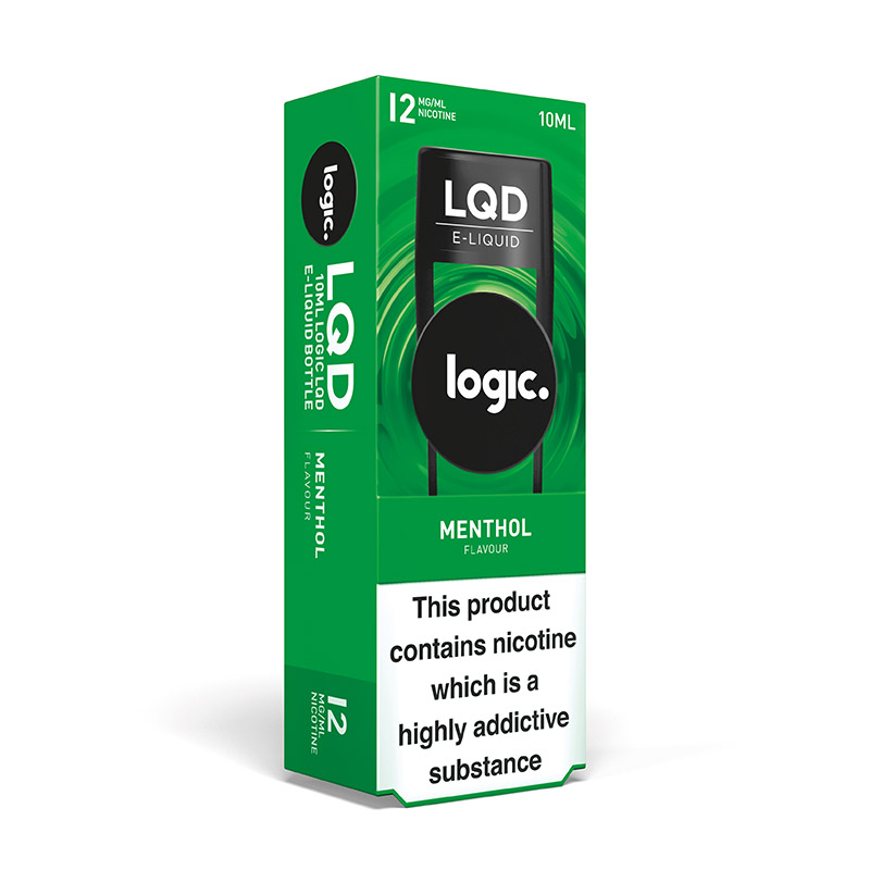 Logic LQD Menthol ELiquid (12mg) Health and Care