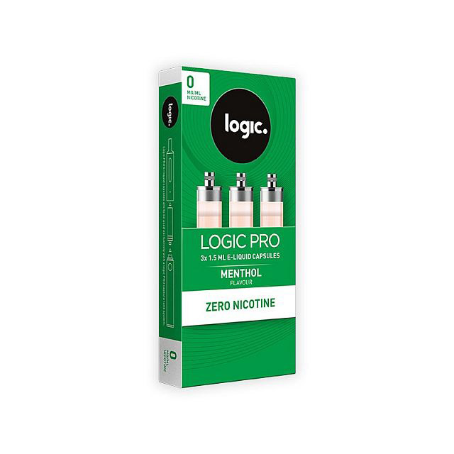 Logic PRO E-Cigarette Refill Capsules Menthol 0mg ...