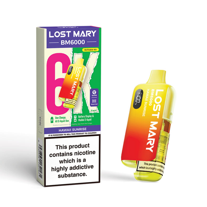 Lost Mary Hawaii Juice Flavor Hawaiian Popsicle Lost Mary MO20000 Vape