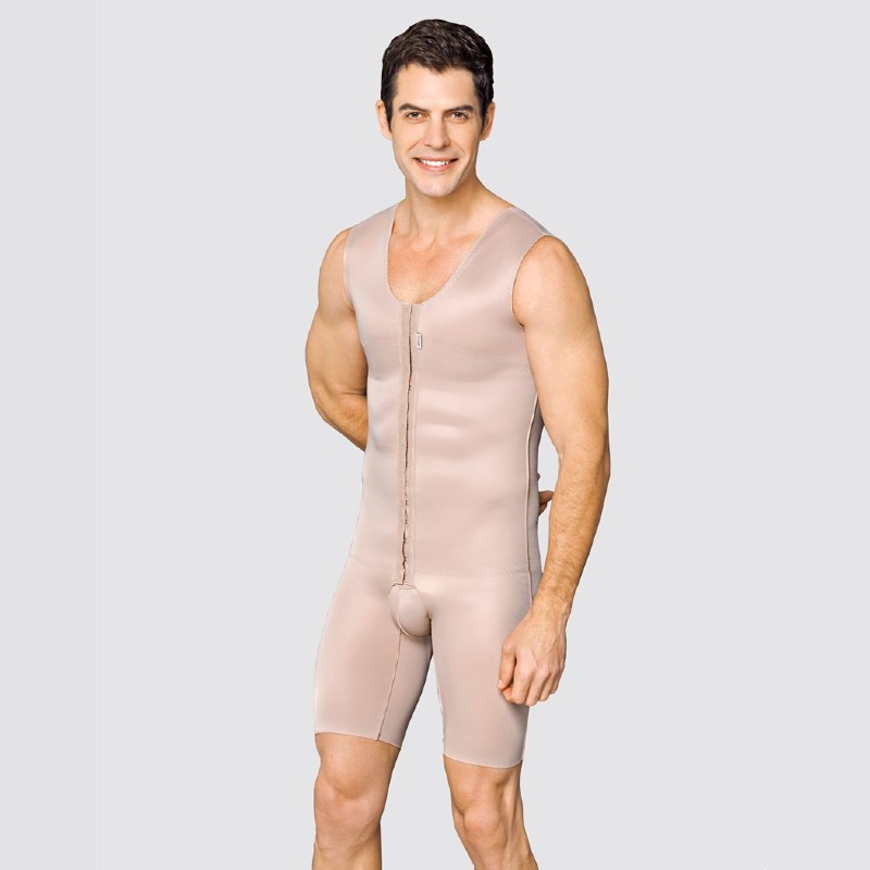 Macom Men's Full-Body Compression Garment (Clay)