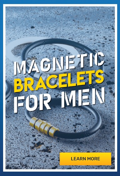 Magnetic bracelets for men