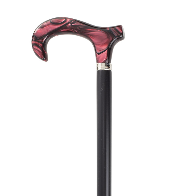 Marbled Derby Moderne Handle Walking Cane Health and Care