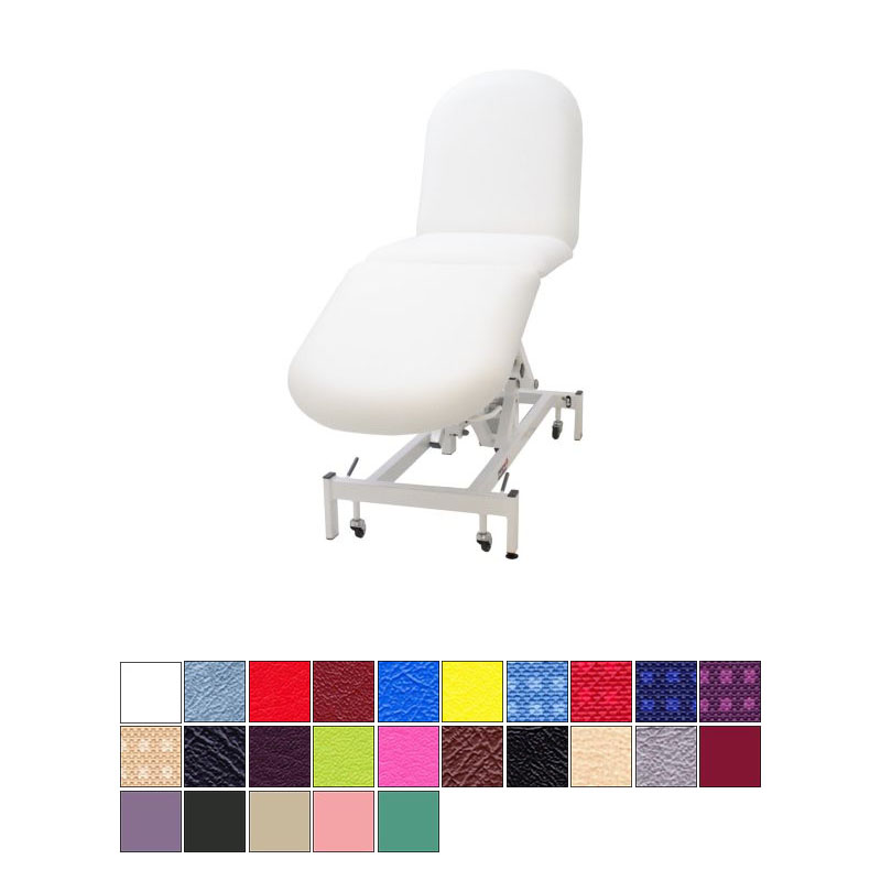 Medi Plinth Hydraulic 3 Section Beauty Couch Sports Supports Zoom