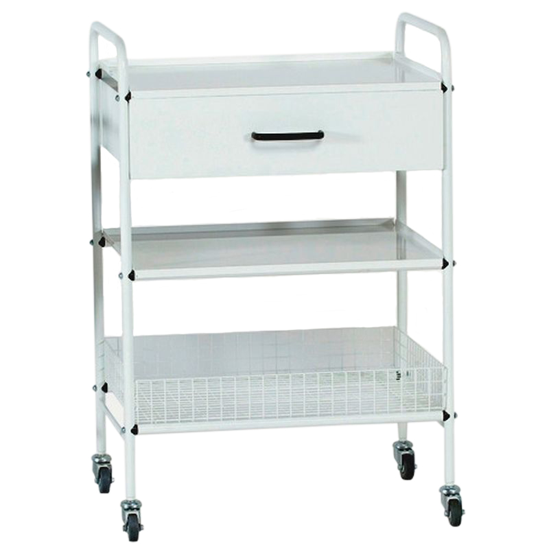 Storage Trolley Shelf Drawer Basket Health And Care