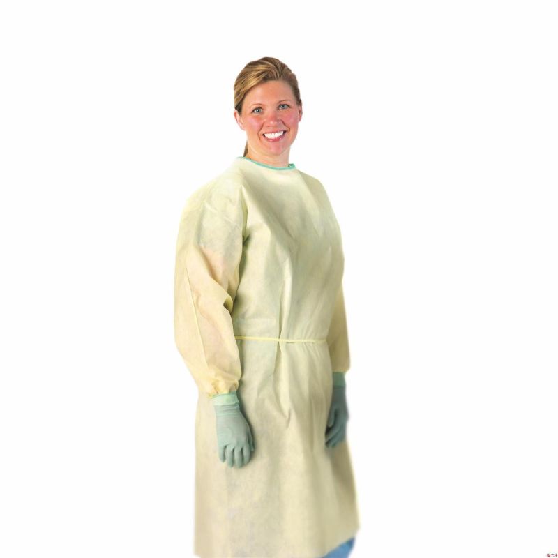 Medline AAMI Level 2 Isolation Gown (Pack of 100) Health and Care