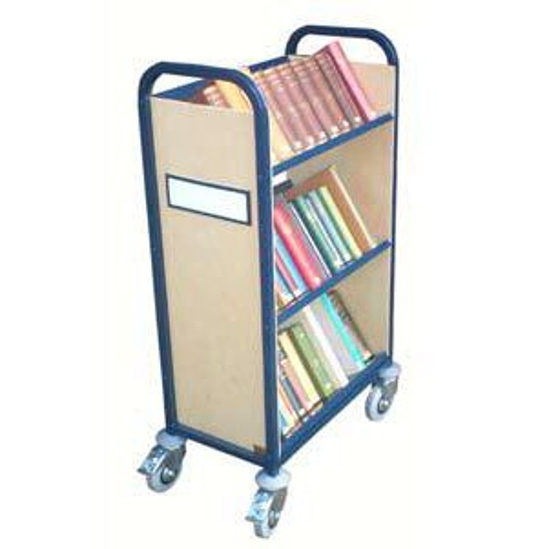 Mobile Library Bookcase Trolley