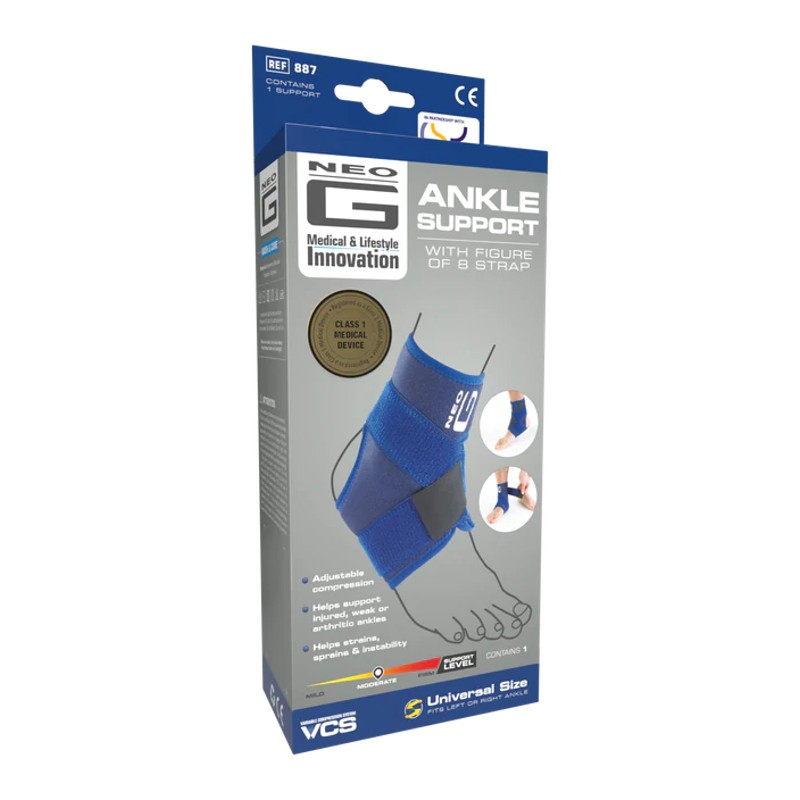 Neo G Ankle Support with Figure of 8 Strap Health and Care
