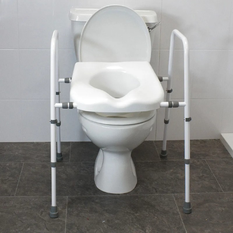 NRS Mowbray Lite Toilet Frame with Seat Health and Care