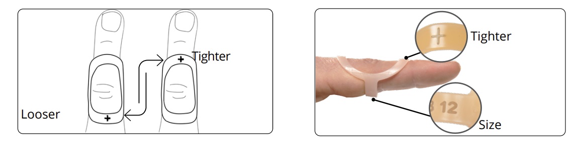 How to correctly adjust the tightness of your finger splint