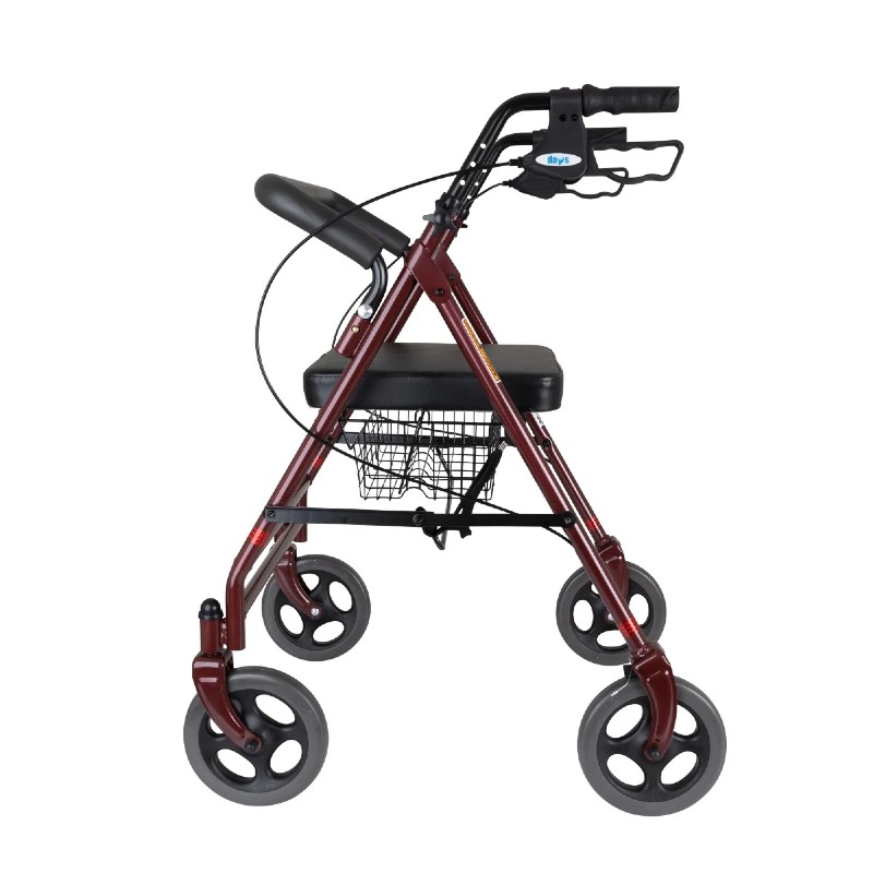 Days 111 Bariatric Rollator with Brakes Health and Care