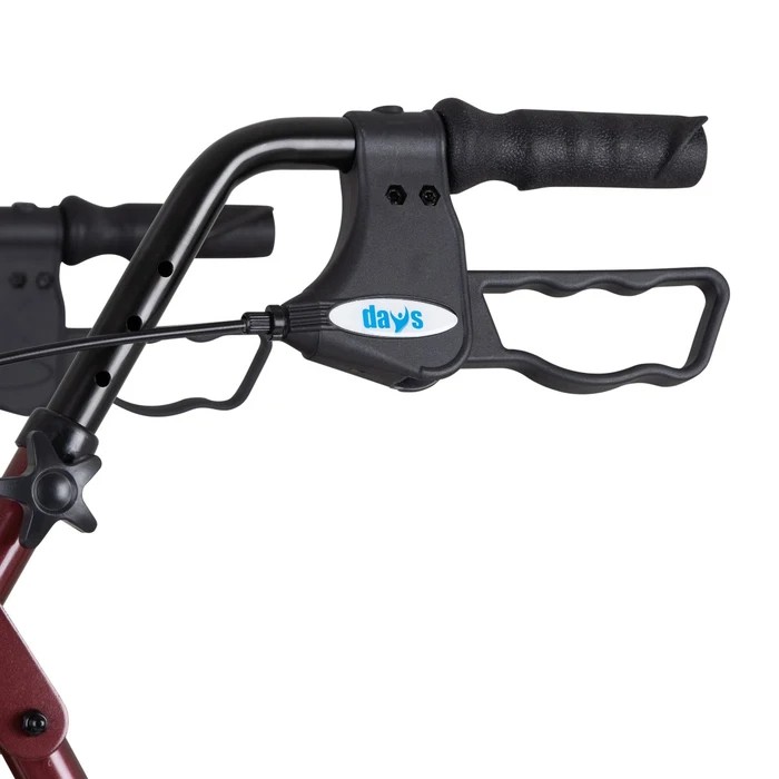 Days 111 Bariatric Rollator with Brakes Health and Care
