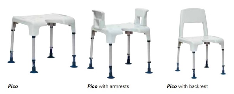 Pico Chair Shown with Modifications