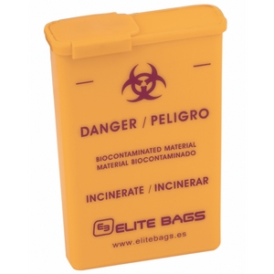 Pocket-Sized Contaminated Sharps Container Pocket-Sized Contaminated Sharps Container