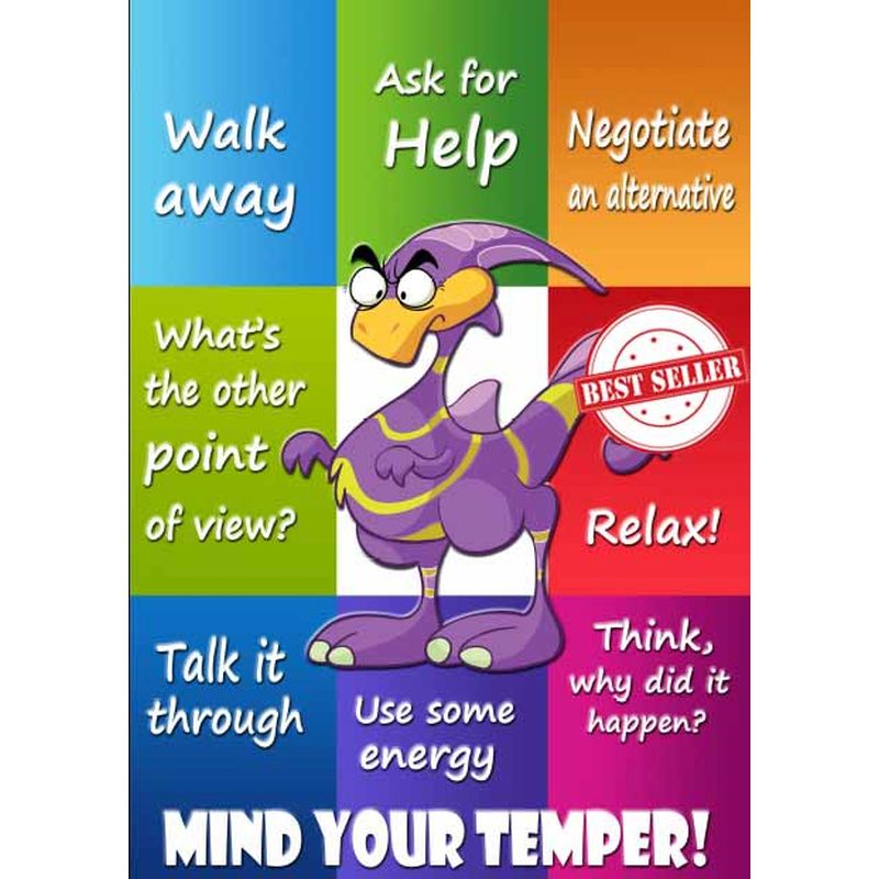 Mind Your Temper Poster Pack